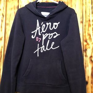 Women’s Navy Aeropostale Hoodie Size M